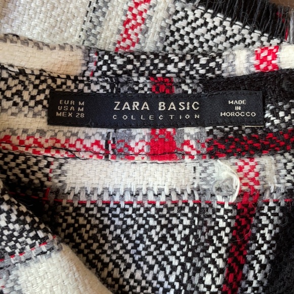 Zara Plaid mini/tunic NWOT - Picture 11 of 13